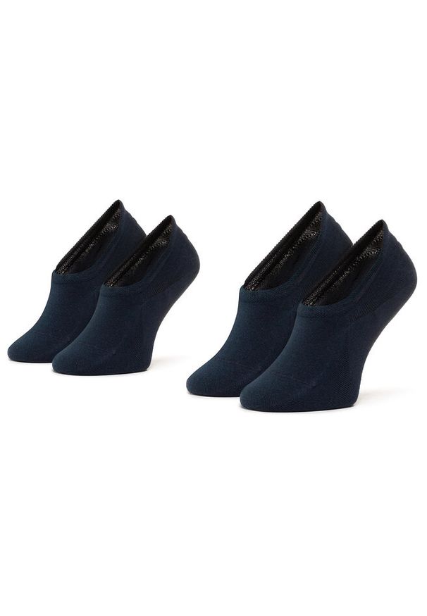 TOMMY HILFIGER - Skarpety krótkie Tommy Hilfiger. Kolor: niebieski