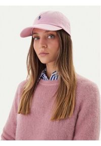 Polo Ralph Lauren Czapka z daszkiem 211912843016 Różowy. Kolor: różowy. Materiał: bawełna #4