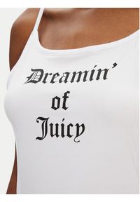 Juicy Couture Top Dream Of Vest JCLCT125505 Biały Slim Fit. Kolor: biały. Materiał: syntetyk #5