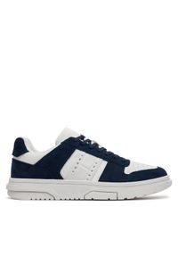 Tommy Jeans Sneakersy The Brooklyn Suede EM0EM01371 Granatowy. Kolor: niebieski