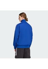 Adidas - adidas Bluza adicolor Firebird KE0790 Niebieski Loose Fit. Kolor: niebieski. Materiał: syntetyk #2
