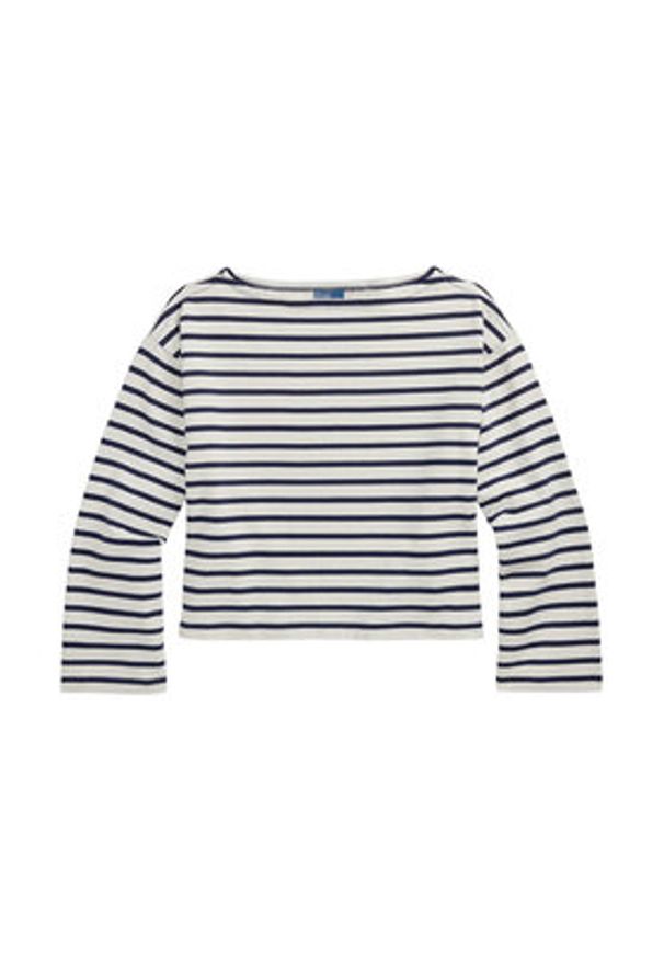 Polo Ralph Lauren Bluzka 211959103004 Granatowy Relaxed Fit. Typ kołnierza: polo. Kolor: niebieski. Materiał: bawełna