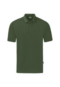 Polo Jako Organic Stretch. Typ kołnierza: polo. Kolor: zielony. Sport: piłka nożna #1