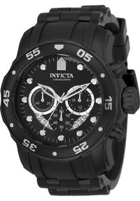 Zegarek Invicta Zegarek Męski Invicta Pro Diver SCUBA 21930 Quartz Black Dial Black Silicone #1