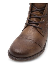 Mustang Trzewiki 1229-508 Brązowy. Kolor: brązowy. Materiał: materiał #6