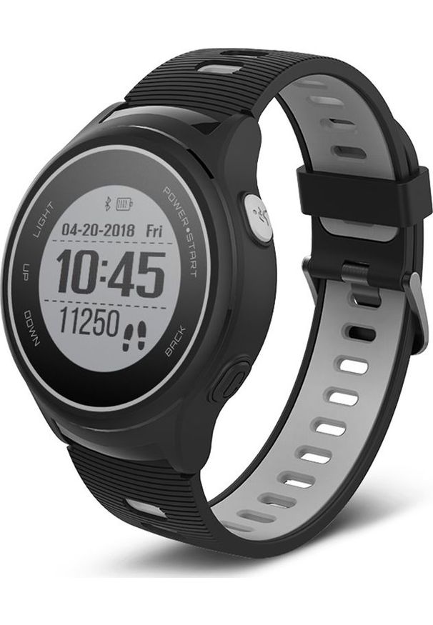 FOREVER - Smartwatch Forever SW-600 Czarno-szary. Rodzaj zegarka: smartwatch. Kolor: wielokolorowy, czarny, szary
