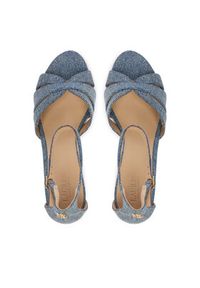 Lauren Ralph Lauren - LAUREN RALPH LAUREN Espadryle 802P10423001 Niebieski. Kolor: niebieski. Materiał: materiał #5