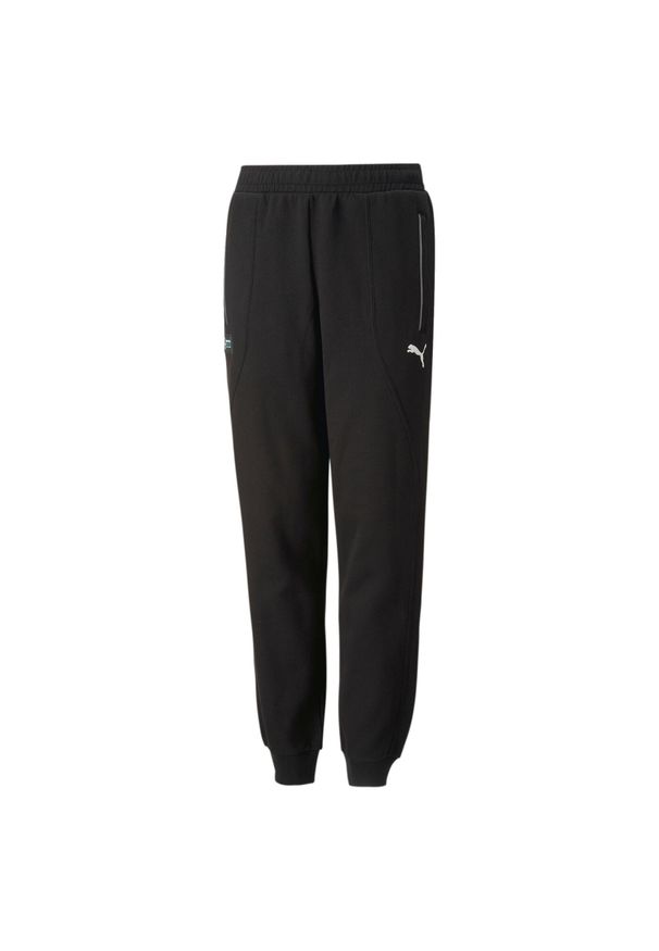 Spodnie Dresowe Sportowe Dziecięce Puma Mapf1. Kolor: czarny. Materiał: dresówka