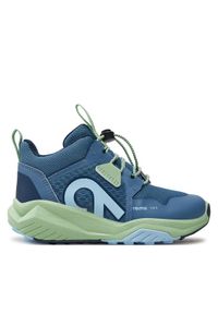 Reima Sneakersy 5400134A Granatowy. Kolor: niebieski. Materiał: materiał, mesh