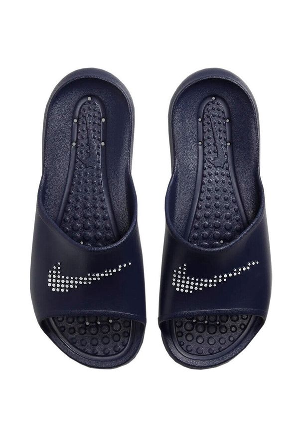 Klapki basenowe Męskie Nike Victori One Shower Slide. Kolor: niebieski. Sport: pływanie