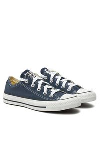 Converse Trampki All Star Ox M9697C Granatowy. Kolor: niebieski. Materiał: materiał