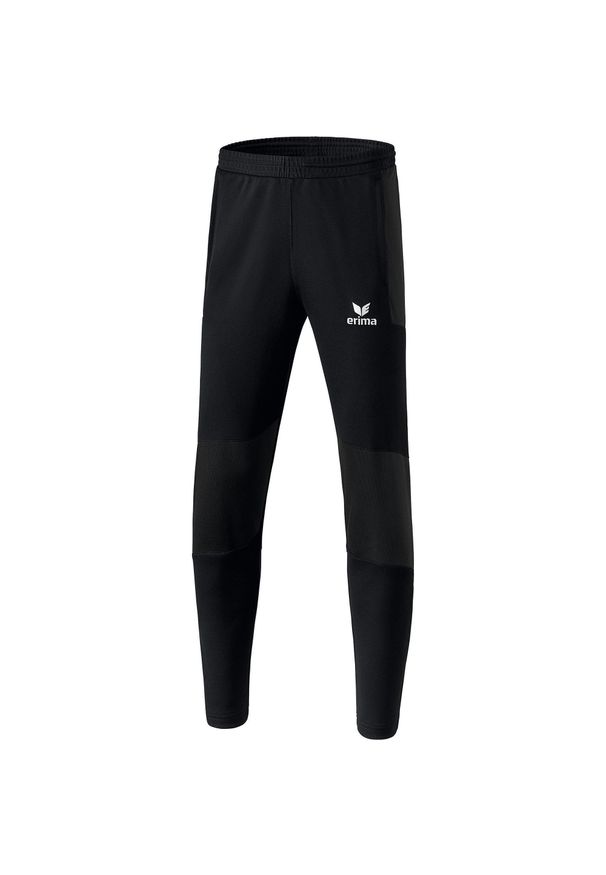 ERIMA - Spodnie dresowe dla dzieci Erima tec 2.0. Kolor: czarny. Materiał: dresówka. Sport: fitness, piłka nożna