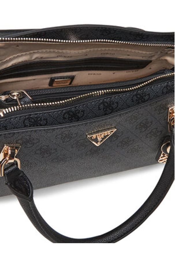 Guess Torebka Noelle II HWBG96 72070 Szary. Kolor: szary. Materiał: skórzane