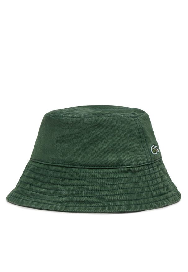 Lacoste Kapelusz RK0321 Zielony. Kolor: zielony. Materiał: materiał, bawełna