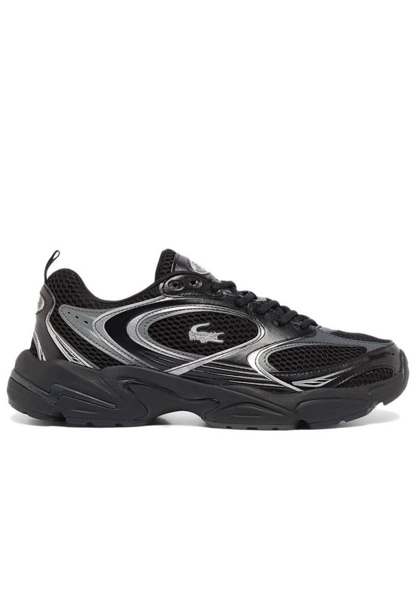 Buty Lacoste Storm 96 2K 749SMA0020-02H - czarne. Zapięcie: sznurówki. Kolor: czarny. Materiał: skóra, syntetyk. Szerokość cholewki: normalna
