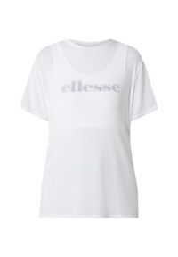 Koszulka Damska Ellesse Venderi - Modny Design z Miękkiej Bawełny. Typ kołnierza: polo. Kolor: fioletowy. Materiał: bawełna. Styl: elegancki, sportowy #1