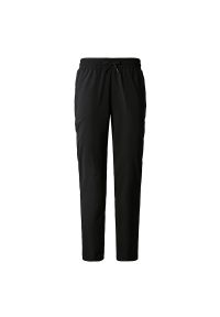 Spodnie The North Face Never Stop Wearing 0A81VTJK31 - czarne. Kolor: czarny. Materiał: materiał, poliester, elastan. Sezon: zima. Sport: wspinaczka