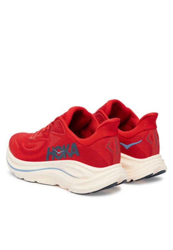 HOKA - Hoka Buty do biegania Clifton 10 1162030 Czerwony. Kolor: czerwony. Materiał: materiał