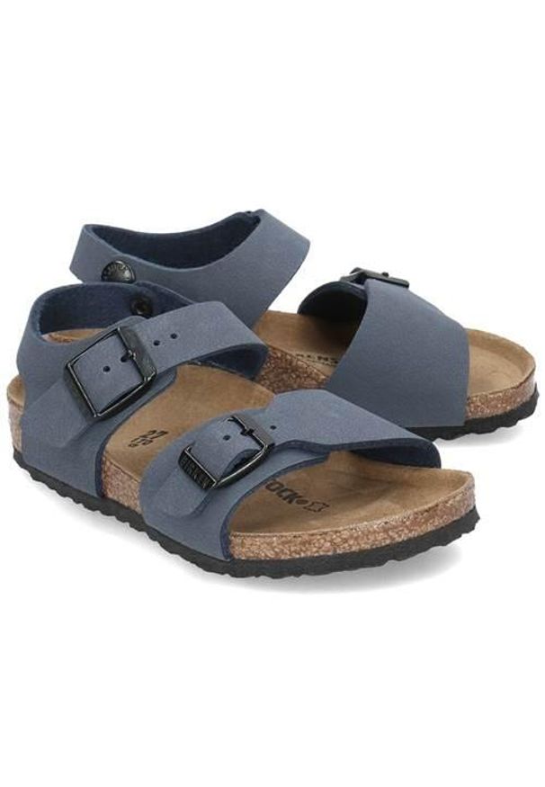 Buty do chodzenia dla dzieci Birkenstock New York. Zapięcie: klamry. Kolor: wielokolorowy. Materiał: materiał, syntetyk, tkanina