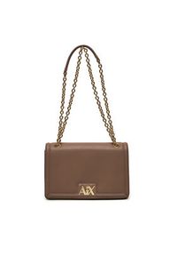 Armani Exchange Torebka 942833 4R731 14949 Beżowy. Kolor: beżowy. Materiał: skórzane #4