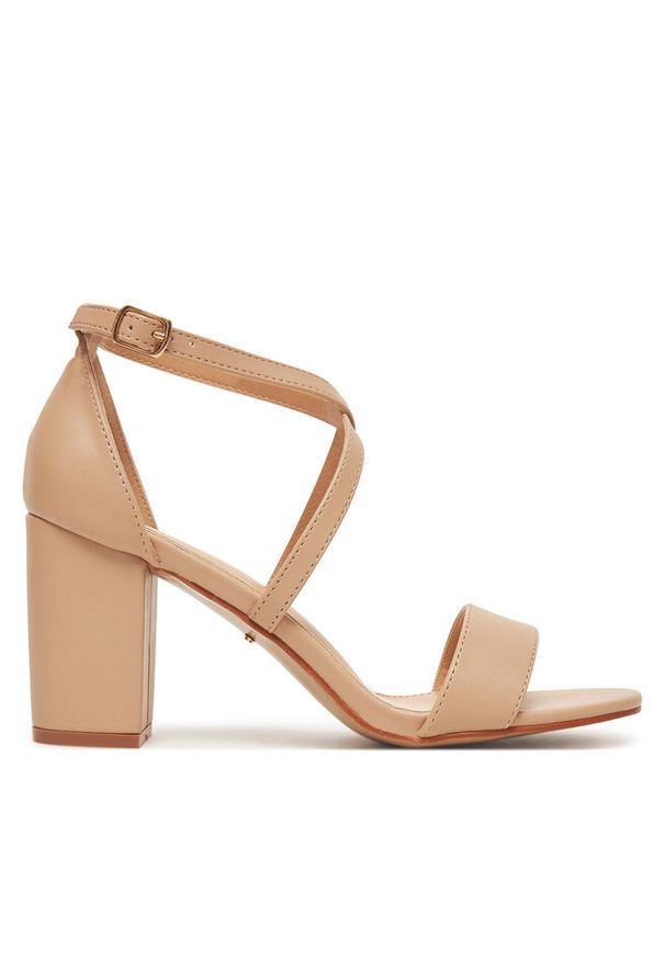 Sandały DeeZee. Kolor: beżowy