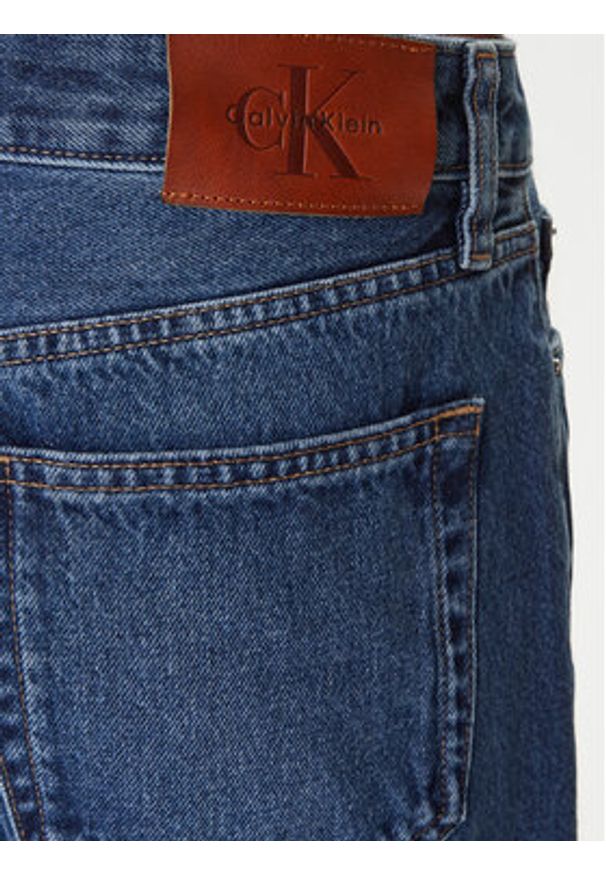 Calvin Klein Jeans Jeansy LV047F682G Niebieski Straight Fit. Kolor: niebieski