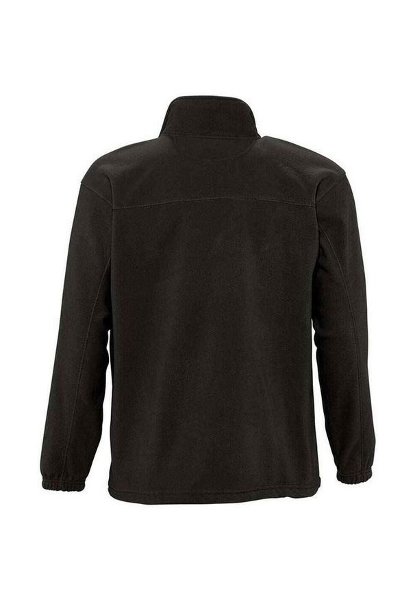 SOL'S - Bluza Polarowa Unisex Dla Dorosłych North. Kolor: czarny. Materiał: polar. Sezon: zima