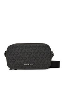 MICHAEL Michael Kors Saszetka Hudson 33S5LHDM5B Czarny. Kolor: czarny. Materiał: skóra
