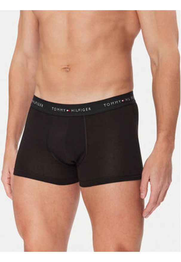 TOMMY HILFIGER - Tommy Hilfiger Komplet 3 par bokserek UM0UM02763 Czarny. Kolor: czarny. Materiał: bawełna