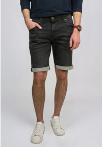Męskie Szorty Mustang Style Chicago Shorts Z Denim Black 1016979 4000 881. Materiał: denim #1