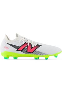 Korki męskie New Balance FURON DESTROY FG V7+ SF2FH75 - białe. Kolor: biały. Materiał: włókno, nylon. Szerokość cholewki: normalna. Sport: piłka nożna #1