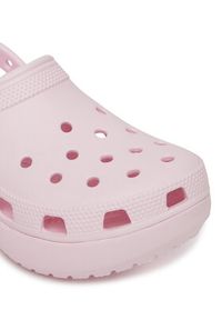 Crocs Klapki Classic Platform Pearl Clog 211231 Różowy. Kolor: różowy. Obcas: na platformie #5