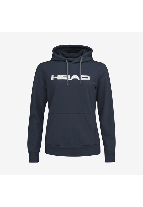Head - Bluza z kapturem damska Club Rosie. Typ kołnierza: kaptur. Kolor: niebieski. Materiał: bawełna, materiał, tkanina, poliester
