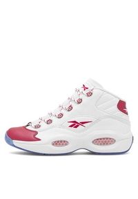 Reebok Sneakersy Question Mid 100074721 Biały. Kolor: biały. Materiał: skóra #8
