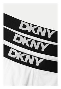 DKNY Komplet 3 par bokserek NEW YORK Biały. Kolor: biały. Materiał: bawełna