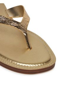 MICHAEL Michael Kors Japonki Koko 40S5KOFA1M Złoty. Kolor: złoty. Materiał: skóra #4