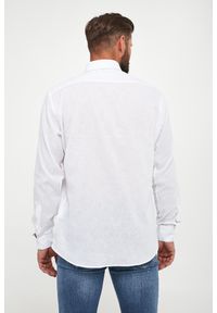 Karl Lagerfeld - Koszula męska lniana KARL LAGERFELD. Materiał: len #2