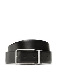 Calvin Klein Pasek Męski Adj/Rev Slim Frame Pb 35mm K50K510360 Czarny. Kolor: czarny. Materiał: skóra