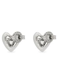 Guess Kolczyki JUBE05 024JW Srebrny. Materiał: metalowe. Kolor: srebrny #4