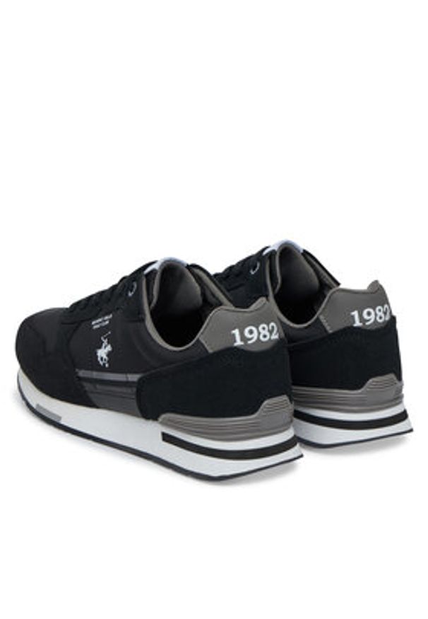 Beverly Hills Polo Club Sneakersy V5-6414 Czarny. Kolor: czarny. Materiał: materiał