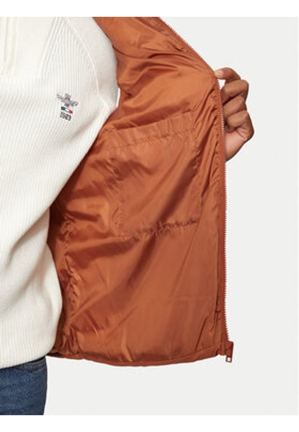 Jack & Jones Bezrękawnik Moon 12256860 Brązowy Regular Fit. Kolor: brązowy. Materiał: syntetyk. Długość rękawa: bez rękawów