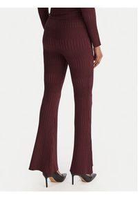 Marciano Guess Kardigan 5YGR33 5881Z Bordowy Slim Fit. Kolor: czerwony. Materiał: wiskoza