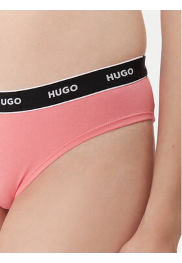 Hugo - HUGO Komplet fig Triplet Pack Briefs 50545694 Kolorowy. Materiał: bawełna. Wzór: kolorowy