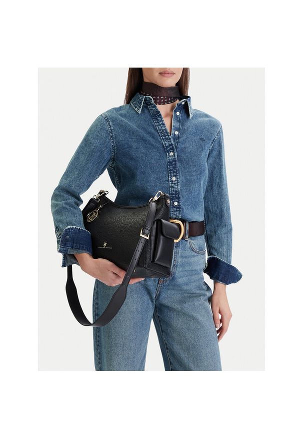 Torebka Beverly Hills Polo Club. Kolor: czarny