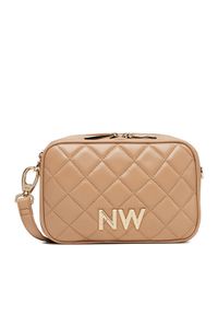 Nine West Torebka CEO-Greenwich-Glam-LX7669 Beżowy. Kolor: beżowy