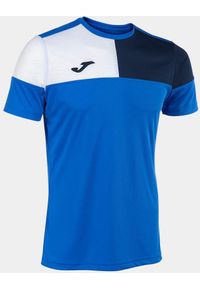 Koszulka Joma Crew Junior 11/12 – Royal/Navy/Biała. Kolor: niebieski. Materiał: poliester. Sport: fitness, piłka nożna