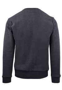 Wygodna Bawełniana Bluza - Pako Jeans - Grafitowa. Kolor: szary. Materiał: poliester, bawełna