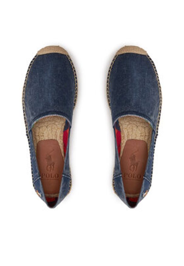 Polo Ralph Lauren Espadryle 803932163001 Granatowy. Kolor: niebieski. Materiał: materiał