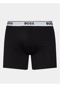 BOSS - Boss Komplet 3 par bokserek BoxerBr 3P Power 50475282 Czarny. Kolor: czarny. Materiał: bawełna #3