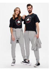 Converse T-Shirt Unisex Go To All Star Patch 10025459-A01 Czarny Standard Fit. Kolor: czarny. Materiał: bawełna #5